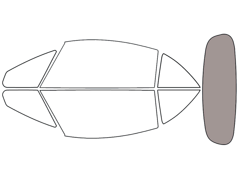 Rear Windshield - 50%