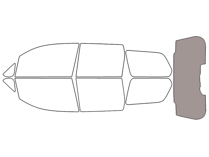 Rear Windshield - 50%