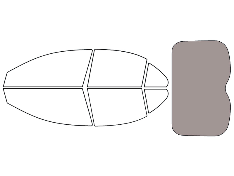 Rear Windshield - 50%