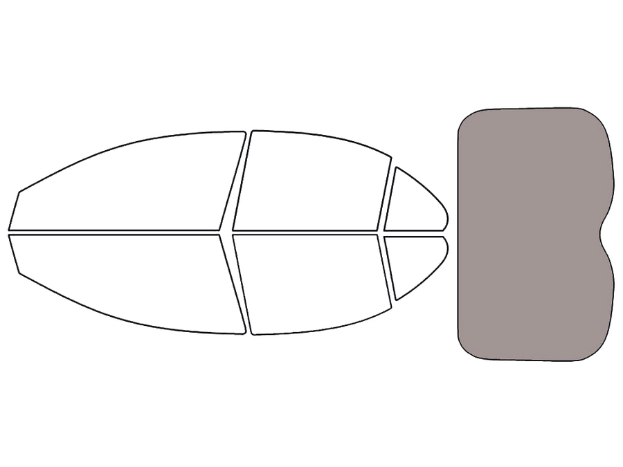 Rear Windshield - 50%