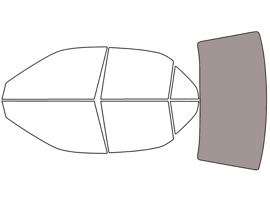 Rear Windshield - 50%