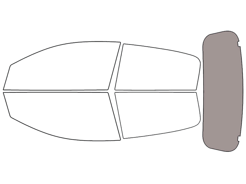 Rear Windshield - 50%