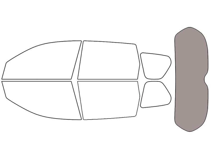 Rear Windshield - 50%