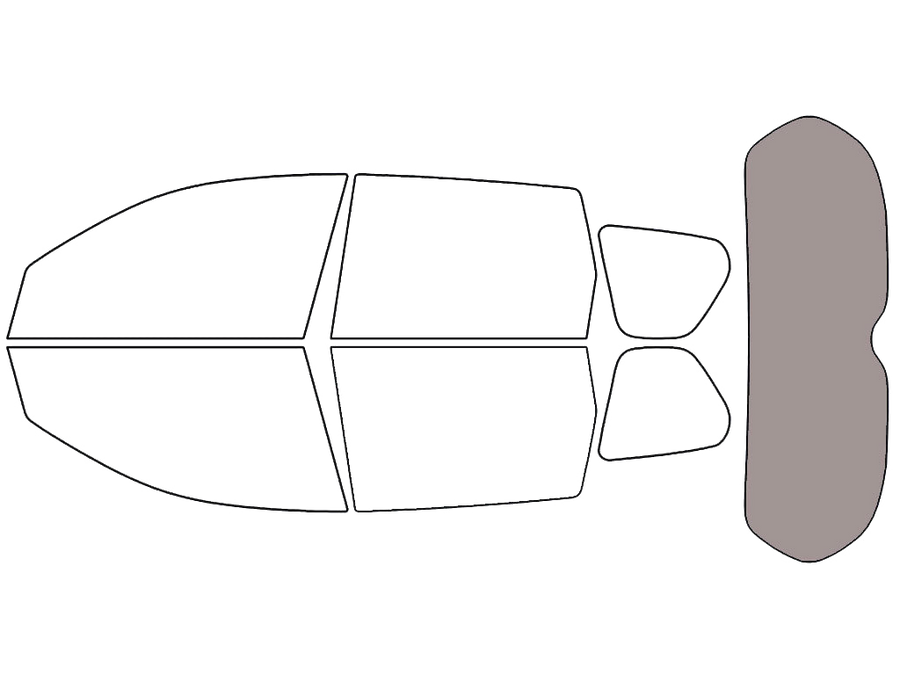 Rear Windshield - 50%