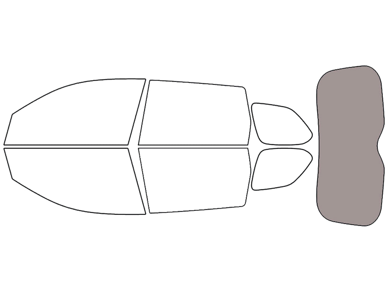 Rear Windshield - 50%