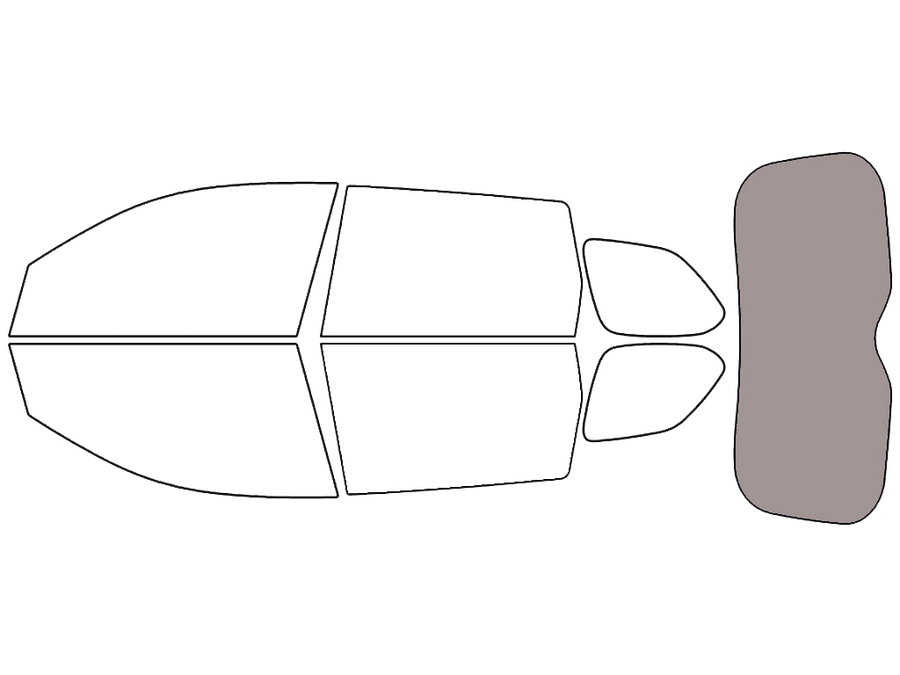 Rear Windshield - 50%