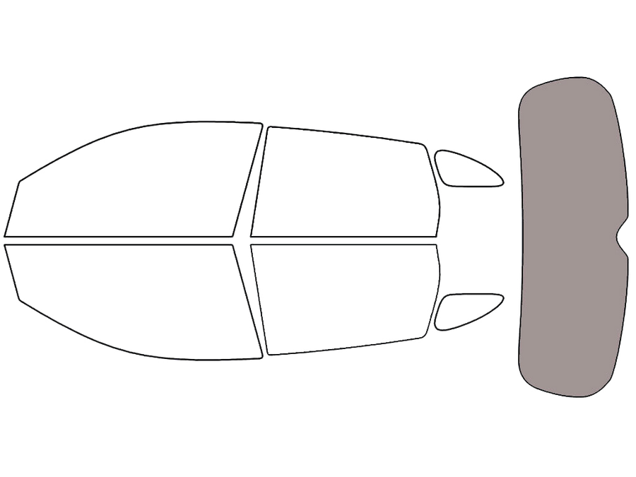 Rear Windshield - 50%
