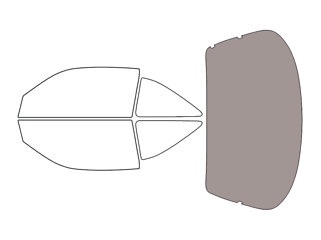 Rear Windshield - 50%