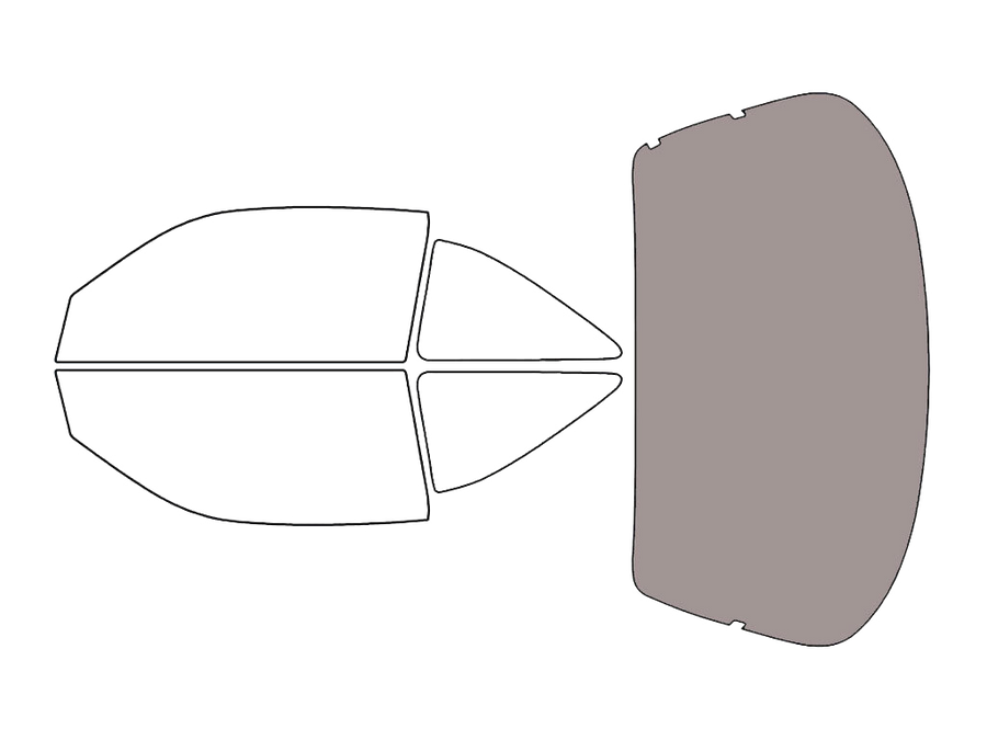 Rear Windshield - 50%