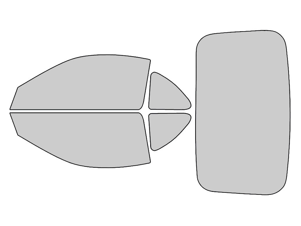 Avery Dennison Nissan 300ZX 1990-1996 NR Nano Ceramic IR Precut Window Tint Kit