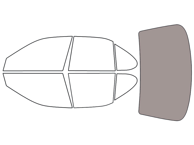 Rear Windshield - 50%
