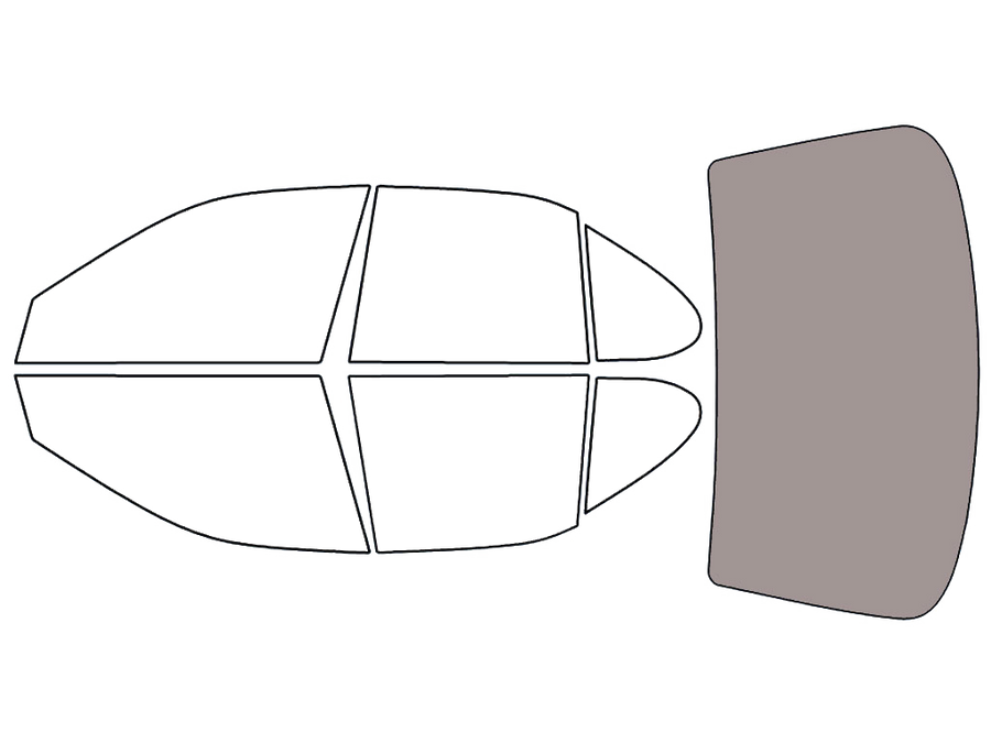 Rear Windshield - 50%