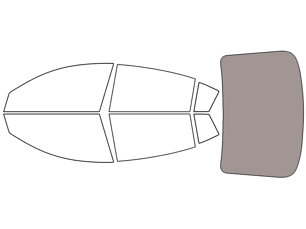 Rear Windshield - 50%
