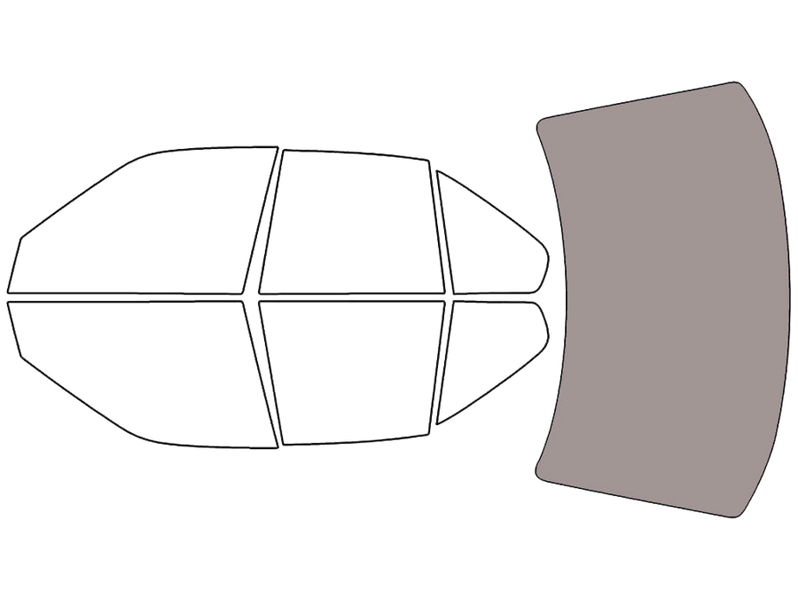 Rear Windshield - 50%