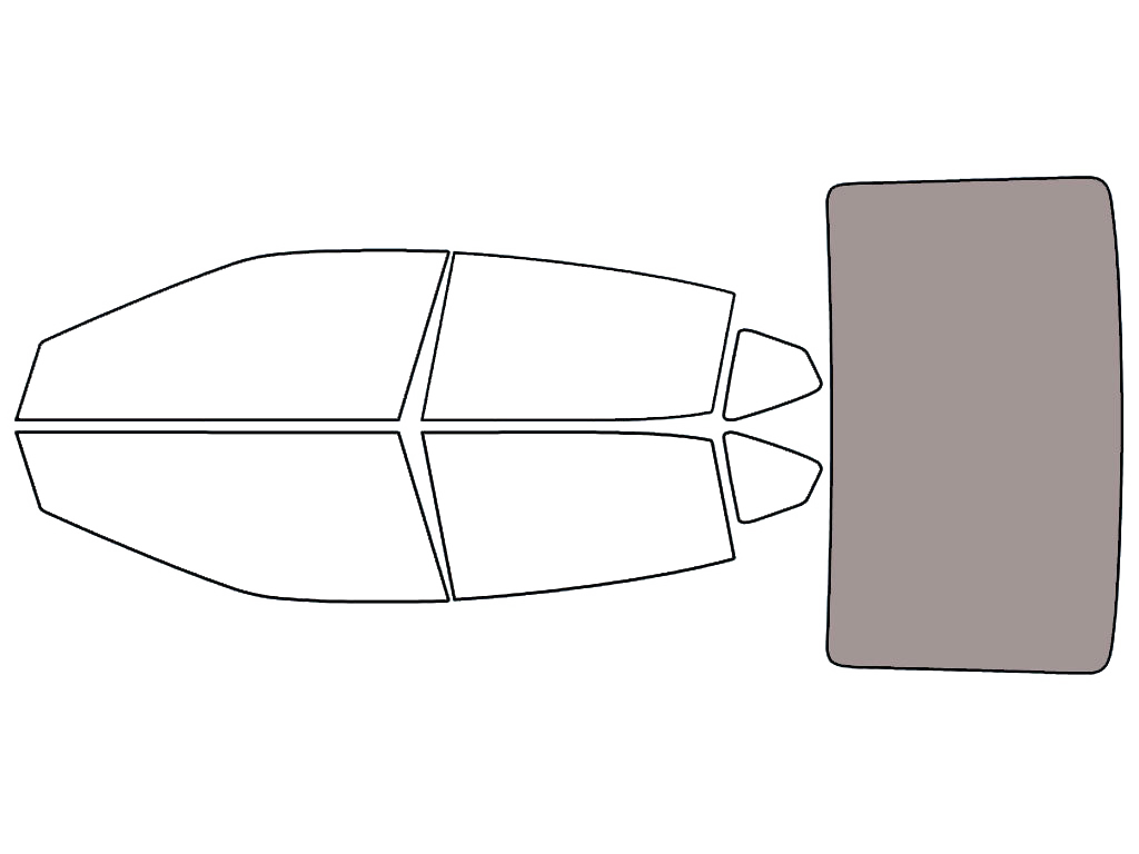 Rear Windshield - 50%