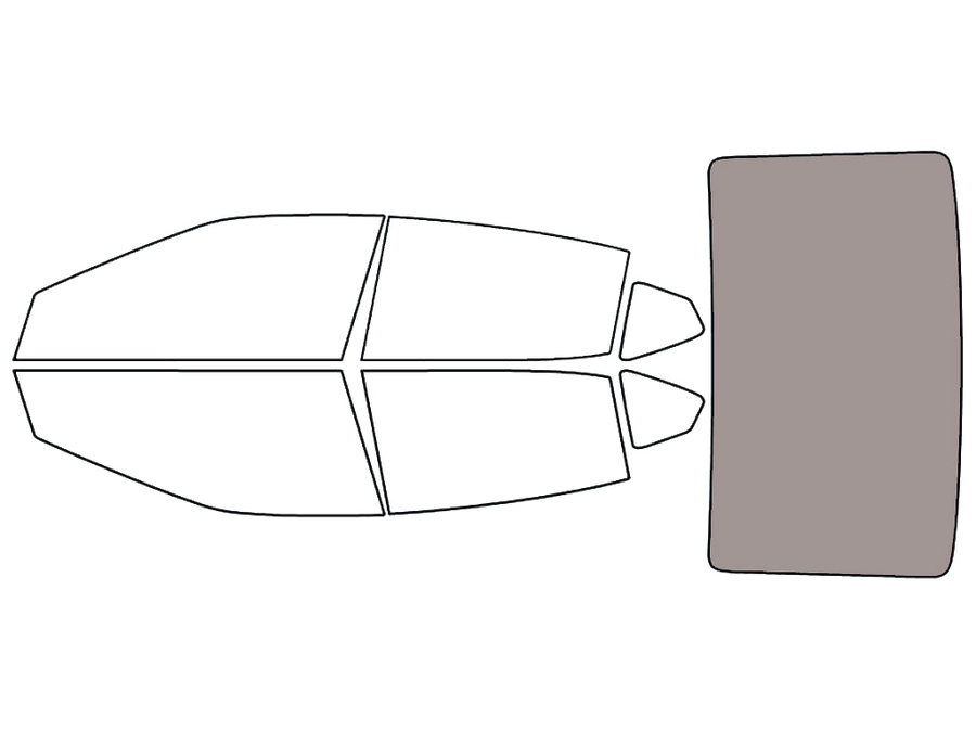 Rear Windshield - 50%