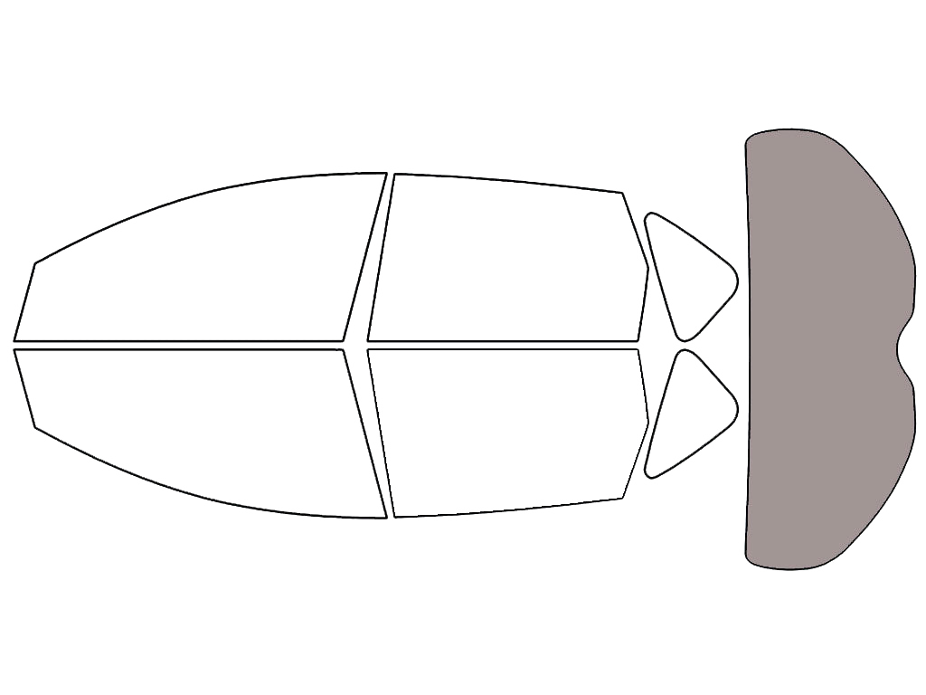 Rear Windshield - 50%
