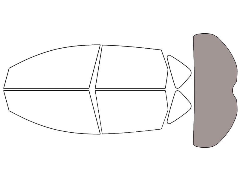 Rear Windshield - 50%