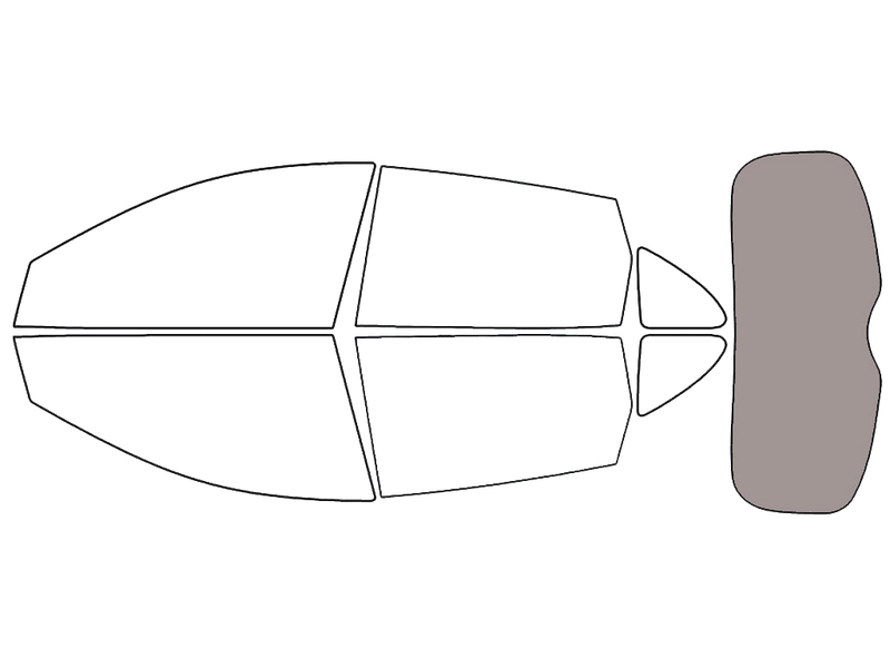 Rear Windshield - 50%