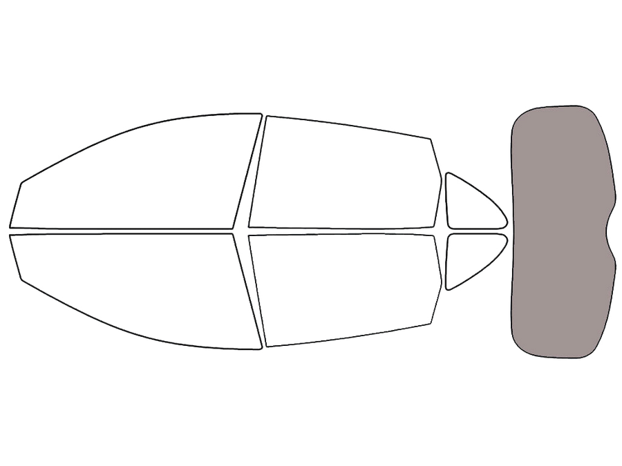 Rear Windshield - 50%