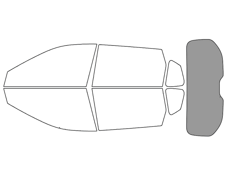 Rear Windshield - 50%
