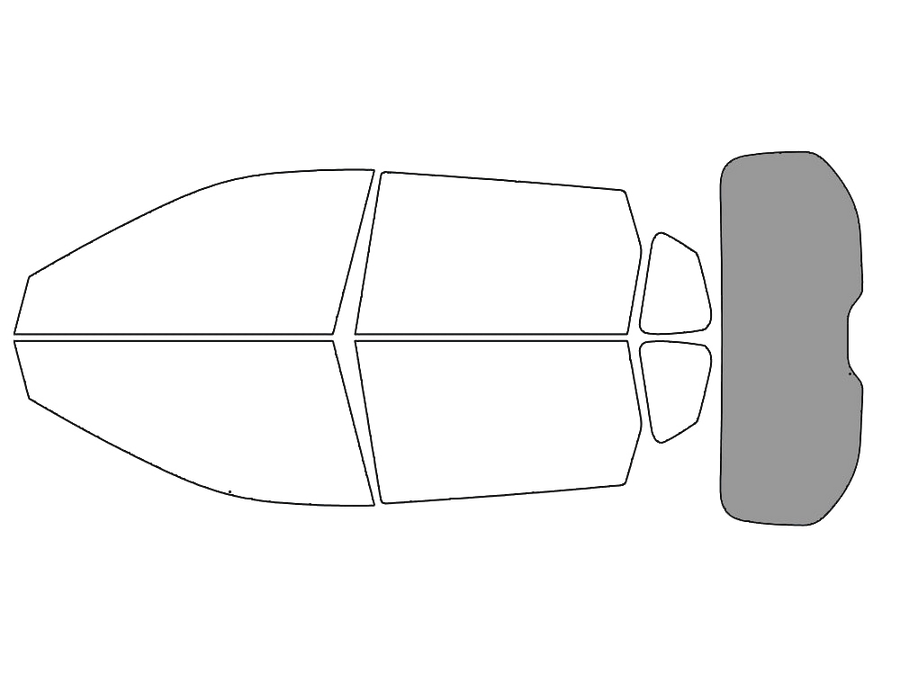 Rear Windshield - 50%