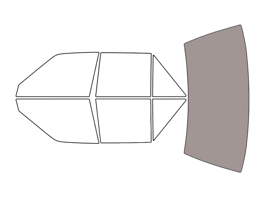 Rear Windshield - 50%