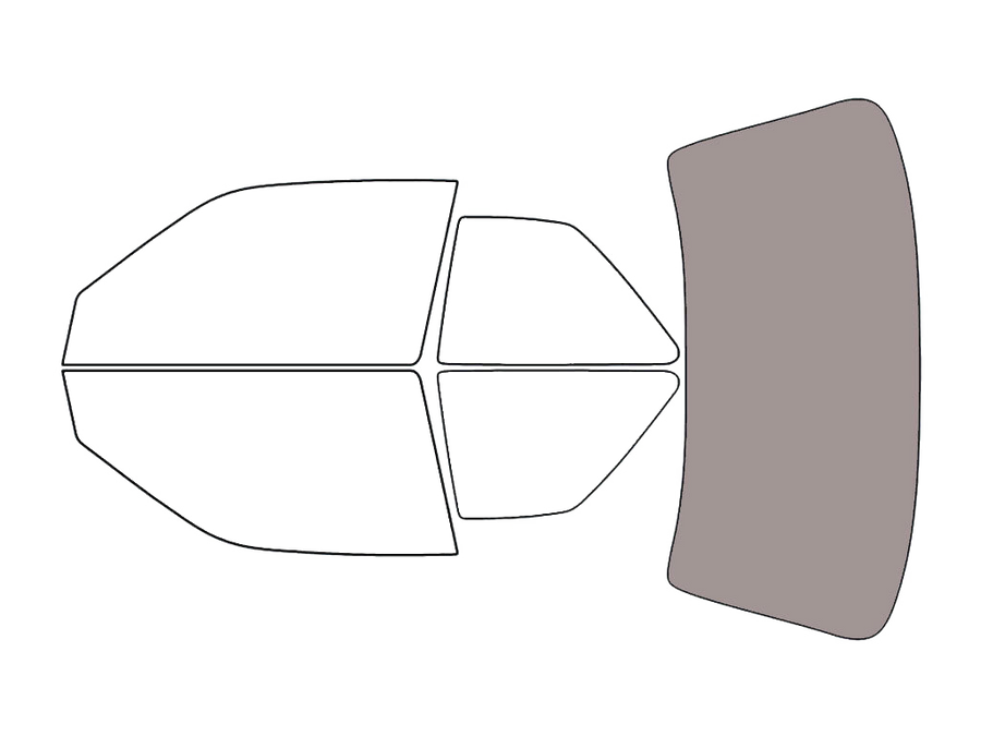 Rear Windshield - 50%