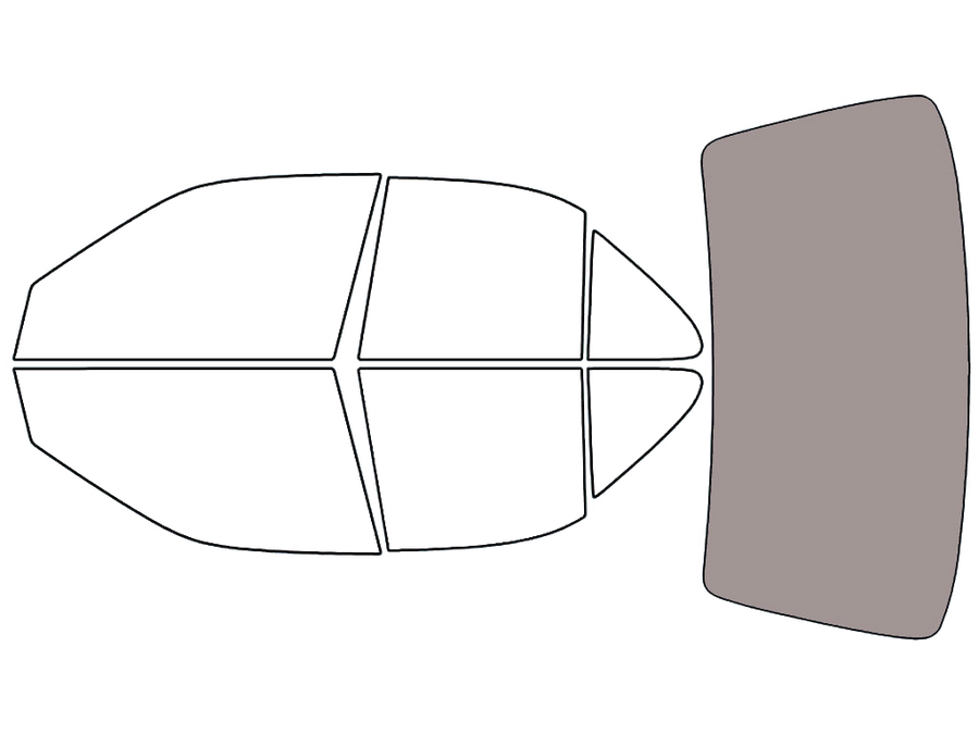 Rear Windshield - 50%