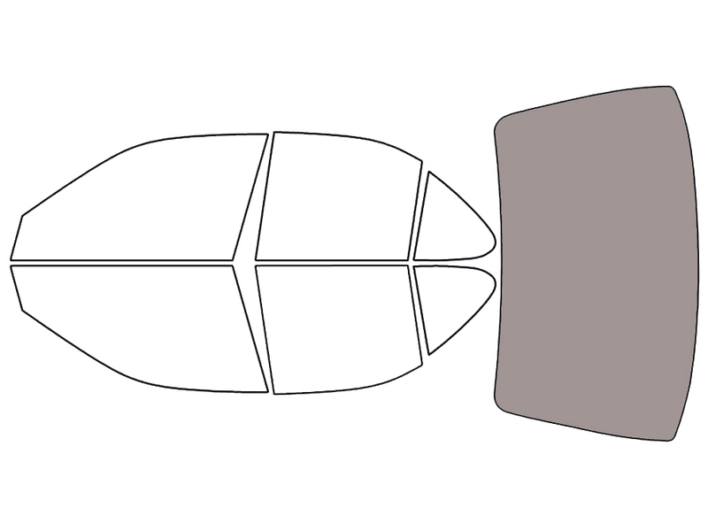 Rear Windshield - 50%