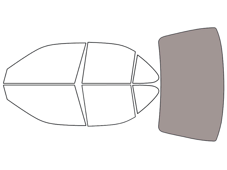 Rear Windshield - 50%