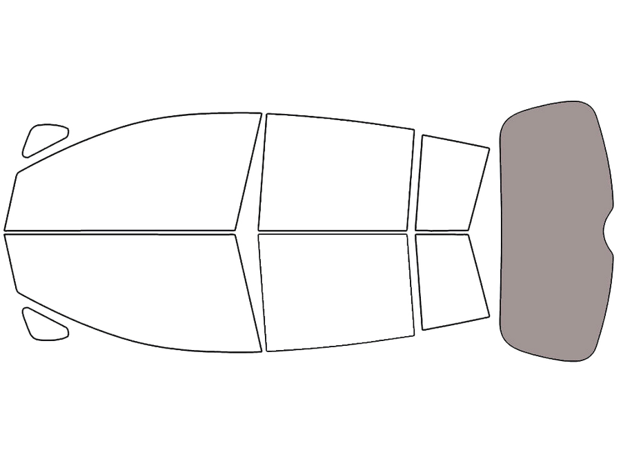 Rear Windshield - 50%