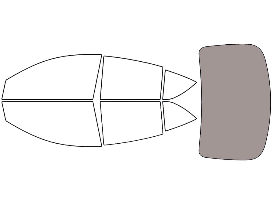Rear Windshield - 50%