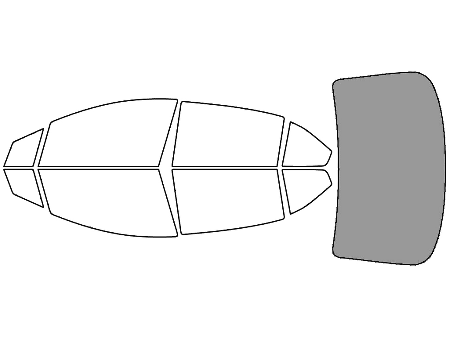 Rear Windshield - 50%