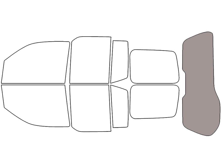 Rear Windshield - 50%