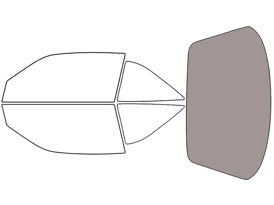 Rear Windshield - 50%