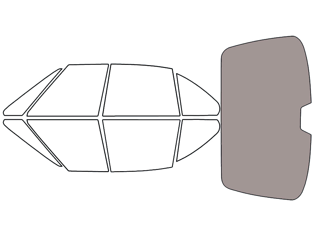Rear Windshield - 50%
