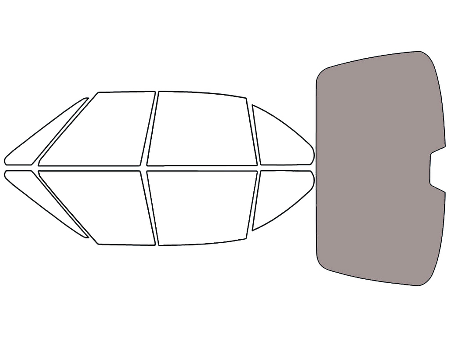Rear Windshield - 50%