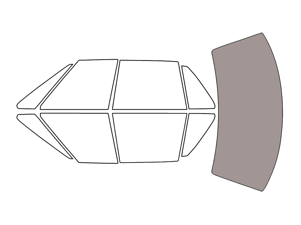 Rear Windshield - 50%