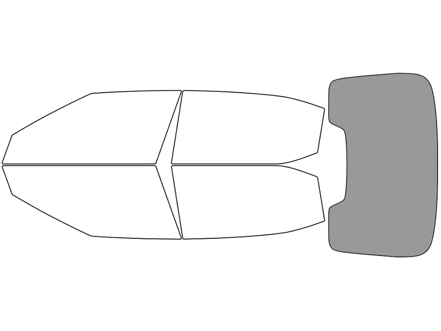 Rear Windshield - 50%