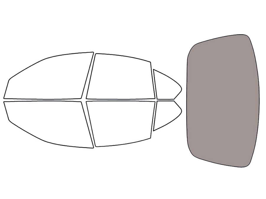 Rear Windshield - 50%