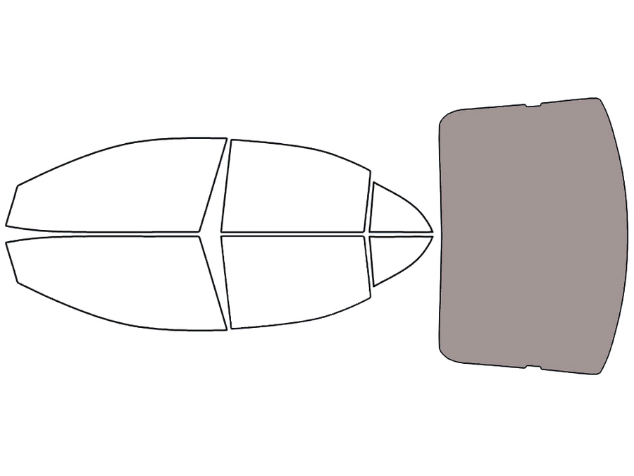 Rear Windshield - 50%
