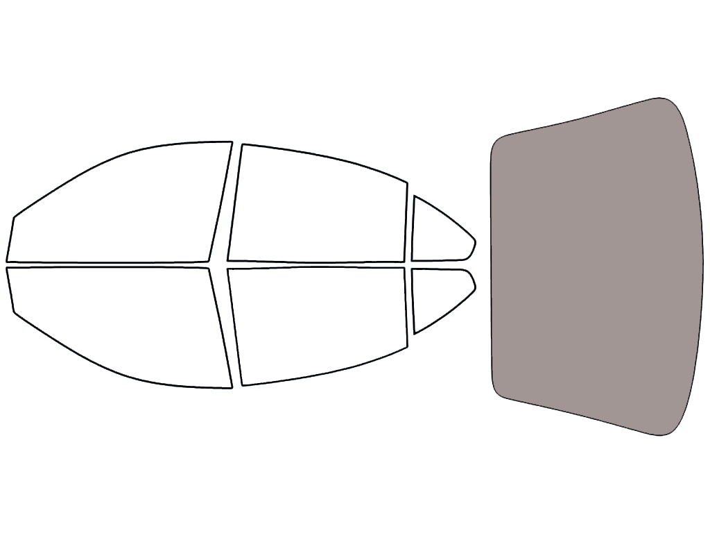 Rear Windshield - 50%