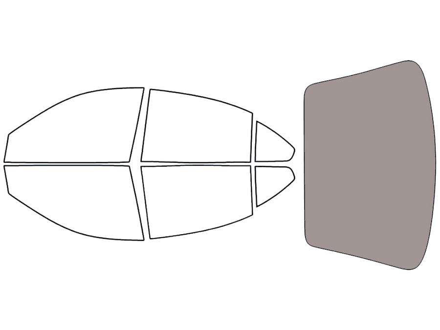 Rear Windshield - 50%