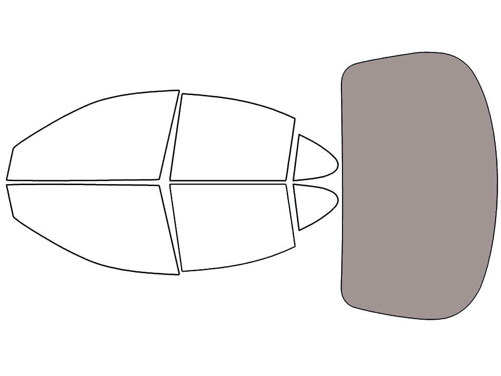 Rear Windshield - 50%