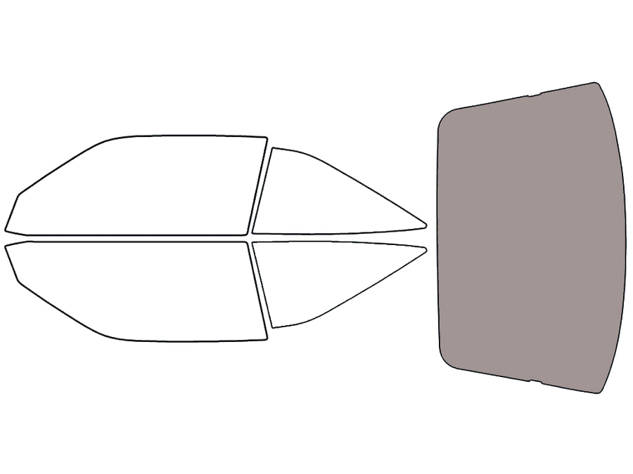 Rear Windshield - 50%