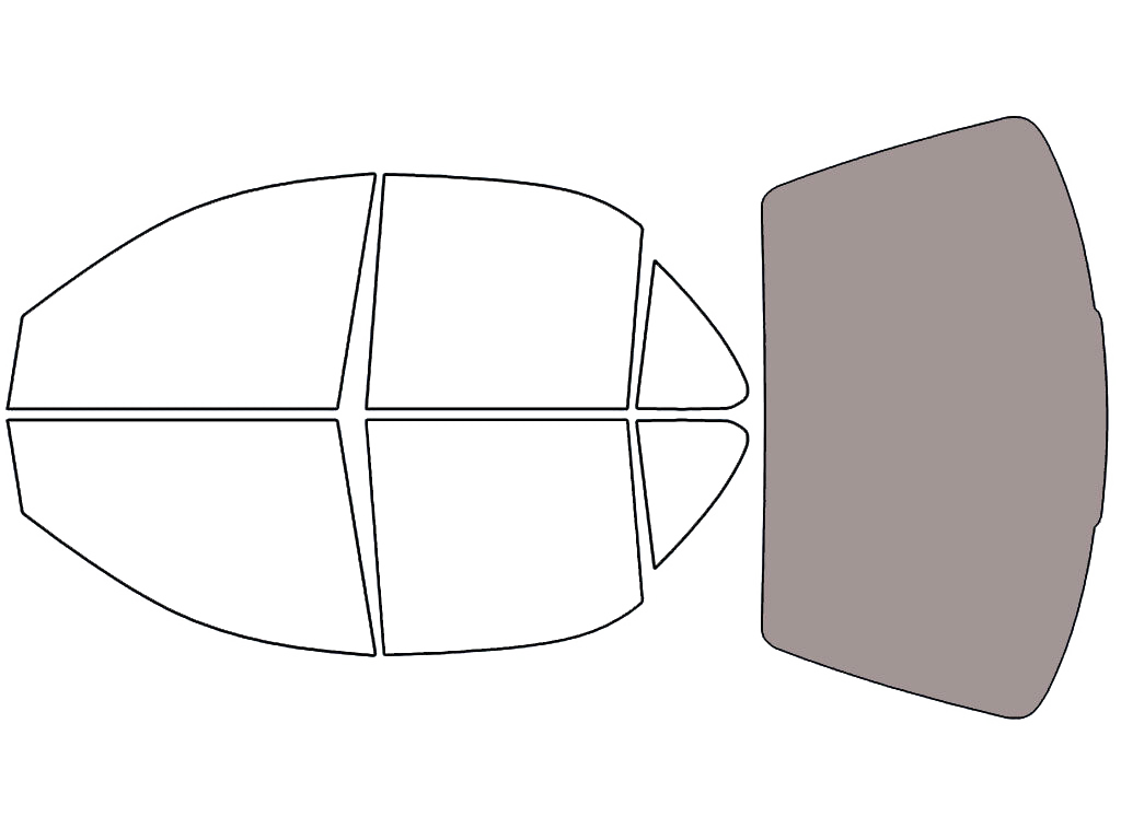 Rear Windshield - 50%