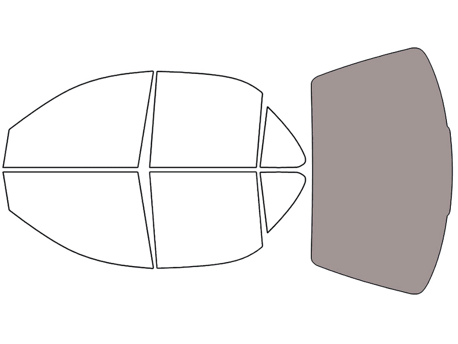 Rear Windshield - 50%