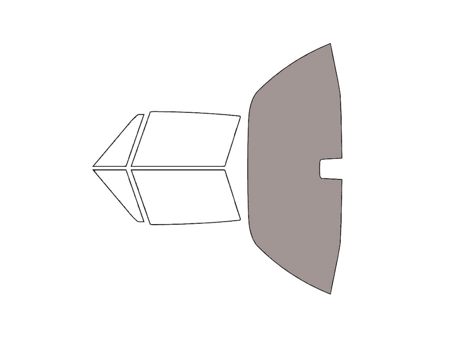Rear Windshield - 50%