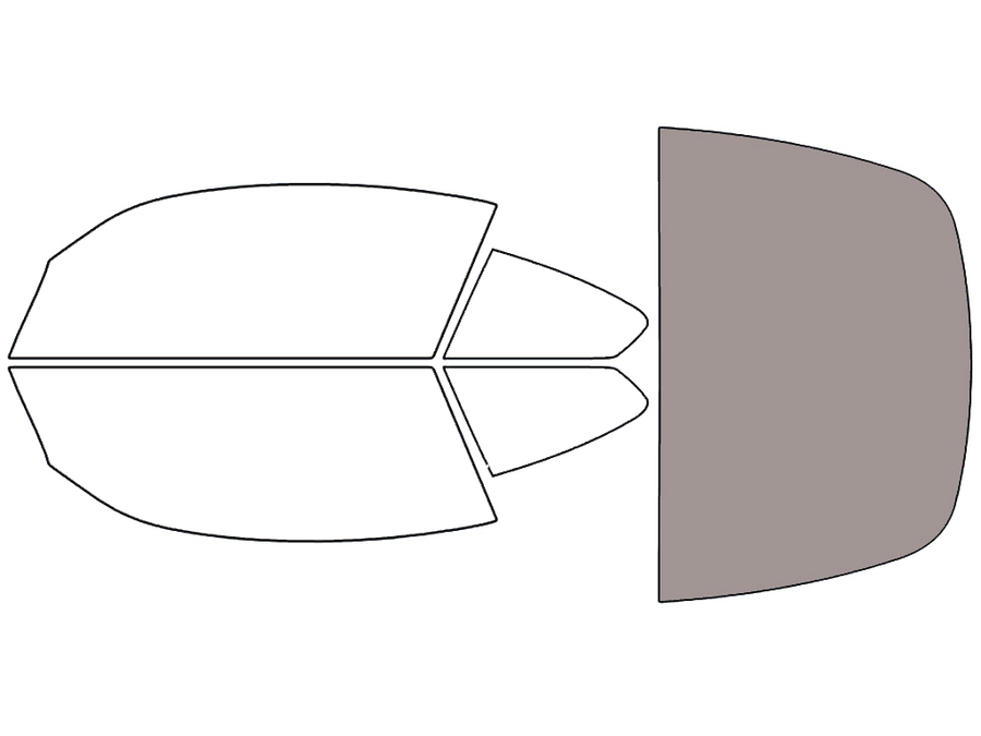 Rear Windshield - 50%
